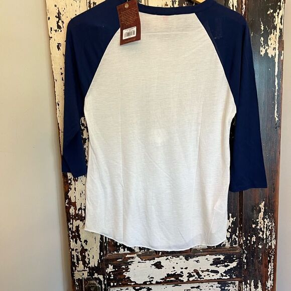 NWT Mitchell & Ness MLS The New York Red Bulls size Medium Raglan Shirt. medium - Picture 2 of 9